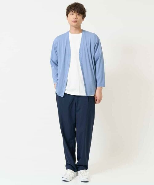 a.v.v / アー・ヴェ・ヴェ カーディガン・ボレロ | 【接触冷感】さらさらタッチVネックカーディガン | 詳細4