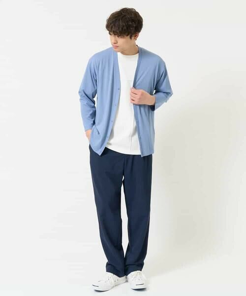 a.v.v / アー・ヴェ・ヴェ カーディガン・ボレロ | 【接触冷感】さらさらタッチVネックカーディガン | 詳細6
