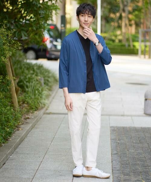 a.v.v / アー・ヴェ・ヴェ カーディガン・ボレロ | 【接触冷感】さらさらタッチVネックカーディガン | 詳細9