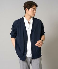 a.v.v / アー・ヴェ・ヴェ カーディガン・ボレロ | 【接触冷感/毛玉になりにくい】さらさらタッチVネックカーディガン