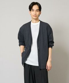 a.v.v / アー・ヴェ・ヴェ カーディガン・ボレロ | 【接触冷感/毛玉になりにくい】さらさらタッチVネックカーディガン