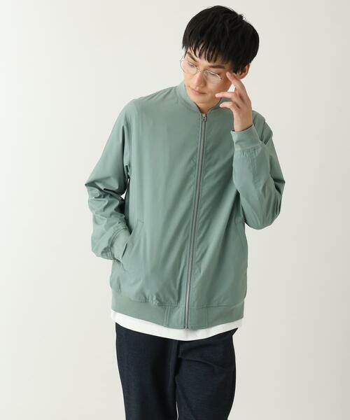 a.v.v / アー・ヴェ・ヴェ その他アウター | 【イージーケア/洗濯機で洗える/ストレッチ】ストレッチリブブルゾン | 詳細8