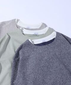 a.v.v / アー・ヴェ・ヴェ カットソー | 【イージーケア/毛玉になりにくい】ツイルシャンブレーフェイクレイヤードカットソー