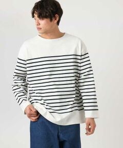 a.v.v / アー・ヴェ・ヴェ カットソー | 【大人ボーダー】パネルボーダーカットソー