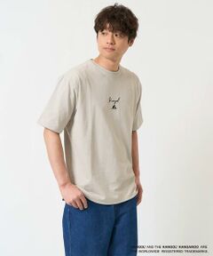 a.v.v / アー・ヴェ・ヴェ カットソー | 【接触冷感/コラボ】KANGOLスクエアプリントロングシルエットカットソー