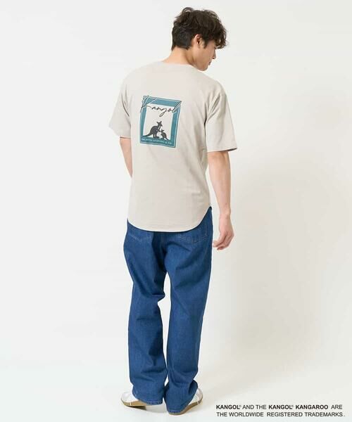 a.v.v / アー・ヴェ・ヴェ カットソー | 【接触冷感/コラボ】KANGOLスクエアプリントロングシルエットカットソー | 詳細12