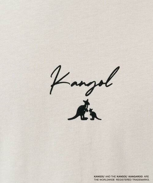 a.v.v / アー・ヴェ・ヴェ カットソー | 【接触冷感/コラボ】KANGOLスクエアプリントロングシルエットカットソー | 詳細18