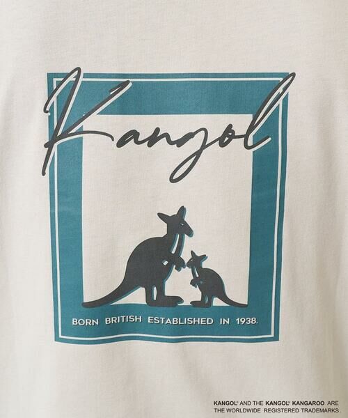 a.v.v / アー・ヴェ・ヴェ カットソー | 【接触冷感/コラボ】KANGOLスクエアプリントロングシルエットカットソー | 詳細19