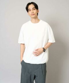 a.v.v / アー・ヴェ・ヴェ カットソー | 【速乾/毛玉になりにくい】ドローコード付きワイドシルエットカットソー