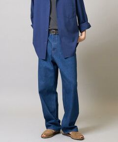 a.v.v / アー・ヴェ・ヴェ チノ・ワークパンツ | 【大人デニム】ワイドストレートデニムパンツ