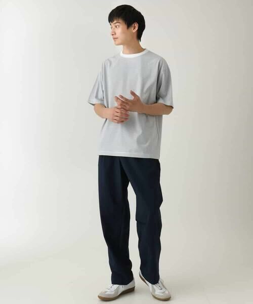 a.v.v / アー・ヴェ・ヴェ チノ・ワークパンツ | 【接触冷感/イージーケア】ドライタッチワンタックワイドイージースラックス【春リライト2】 | 詳細12