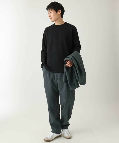 a.v.v / アー・ヴェ・ヴェ チノ・ワークパンツ | 【接触冷感/イージーケア】ドライタッチワンタックワイドイージースラックス【春リライト2】 | 詳細13