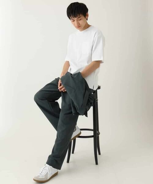a.v.v / アー・ヴェ・ヴェ チノ・ワークパンツ | 【接触冷感/イージーケア】ドライタッチワンタックワイドイージースラックス【春リライト2】 | 詳細15