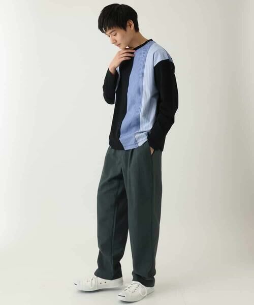 a.v.v / アー・ヴェ・ヴェ チノ・ワークパンツ | 【接触冷感/イージーケア】ドライタッチワンタックワイドイージースラックス【春リライト2】 | 詳細18