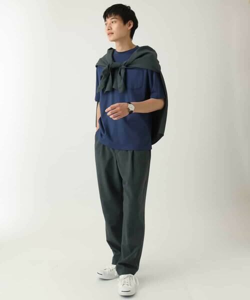 a.v.v / アー・ヴェ・ヴェ チノ・ワークパンツ | 【接触冷感/イージーケア】ドライタッチワンタックワイドイージースラックス【春リライト2】 | 詳細20