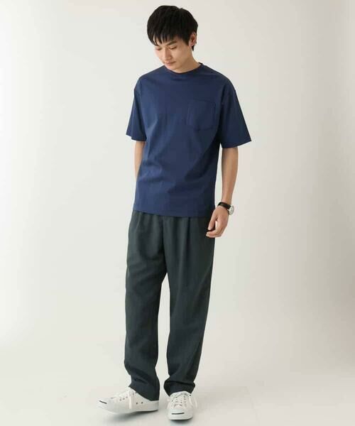 a.v.v / アー・ヴェ・ヴェ チノ・ワークパンツ | 【接触冷感/イージーケア】ドライタッチワンタックワイドイージースラックス【春リライト2】 | 詳細21