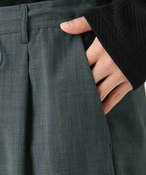 a.v.v / アー・ヴェ・ヴェ チノ・ワークパンツ | 【接触冷感/イージーケア】ドライタッチワンタックワイドイージースラックス【春リライト2】 | 詳細30