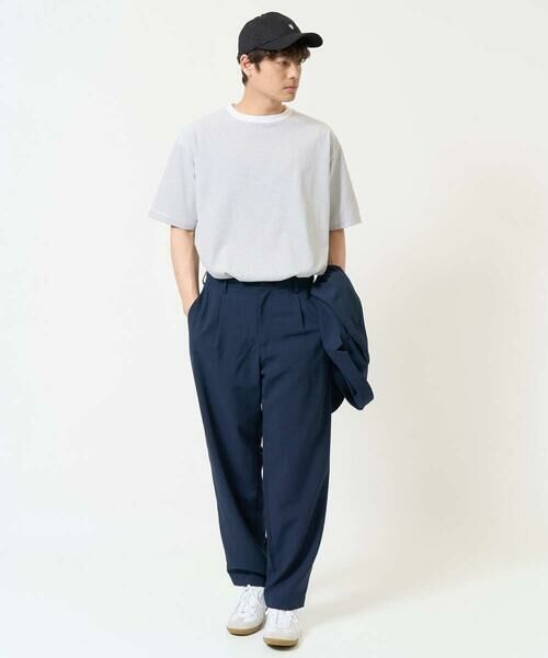 a.v.v / アー・ヴェ・ヴェ チノ・ワークパンツ | 【接触冷感/イージーケア】ドライタッチワンタックワイドイージースラックス【春リライト2】 | 詳細7