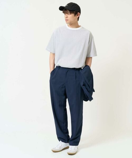 a.v.v / アー・ヴェ・ヴェ チノ・ワークパンツ | 【接触冷感/イージーケア】ドライタッチワンタックワイドイージースラックス【春リライト2】 | 詳細8
