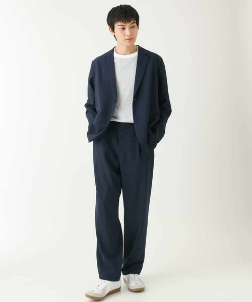 a.v.v / アー・ヴェ・ヴェ チノ・ワークパンツ | 【接触冷感/イージーケア】ドライタッチワンタックワイドイージースラックス【春リライト2】 | 詳細9