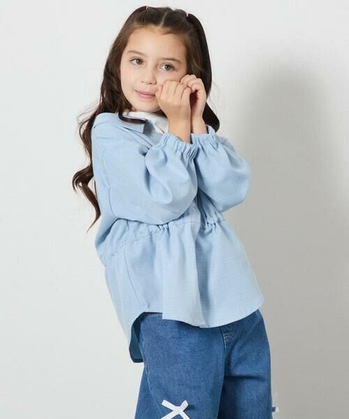 a.v.v / アー・ヴェ・ヴェ シャツ・ブラウス | [140-150]シャツレイヤードトップス | 詳細1