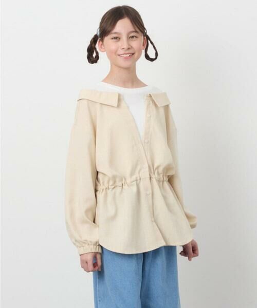 a.v.v / アー・ヴェ・ヴェ シャツ・ブラウス | [140-150]シャツレイヤードトップス | 詳細14