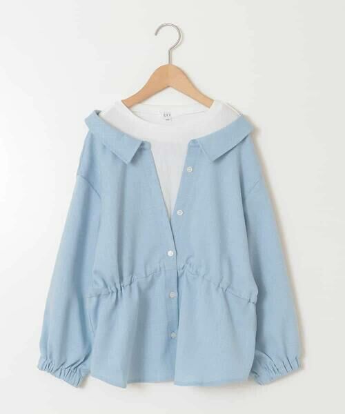 a.v.v / アー・ヴェ・ヴェ シャツ・ブラウス | [140-150]シャツレイヤードトップス | 詳細21