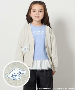 a.v.v / アー・ヴェ・ヴェ カーディガン・ボレロ | [140-150]【ポチャッコ＆シナモロール】スウェットカーディガン