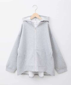 a.v.v / アー・ヴェ・ヴェ カーディガン・ボレロ | [160]バックギャザーダンボールパーカー