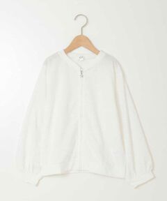 a.v.v / アー・ヴェ・ヴェ カーディガン・ボレロ | [120-130]【UVカット】ボーダージャカードカーディガン