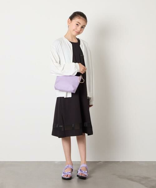 a.v.v / アー・ヴェ・ヴェ カーディガン・ボレロ | [120-130]【UVカット】ボーダージャカードカーディガン | 詳細21