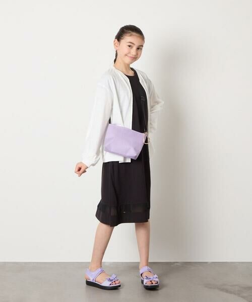 a.v.v / アー・ヴェ・ヴェ カーディガン・ボレロ | [120-130]【UVカット】ボーダージャカードカーディガン | 詳細24