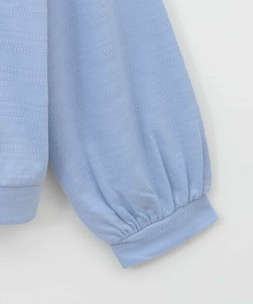 a.v.v / アー・ヴェ・ヴェ カーディガン・ボレロ | [140-150]【UVカット】ボーダージャカードカーディガン | 詳細28