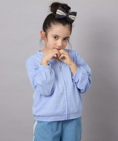 a.v.v / アー・ヴェ・ヴェ カーディガン・ボレロ | [160]【UVカット】ボーダージャカードカーディガン