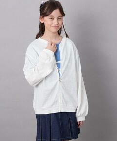 a.v.v / アー・ヴェ・ヴェ カーディガン・ボレロ | [160]【UVカット】ボーダージャカードカーディガン