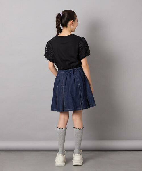 a.v.v / アー・ヴェ・ヴェ ミニ・ひざ丈スカート | [140-150]インパン付きタックプリーツスカート | 詳細10