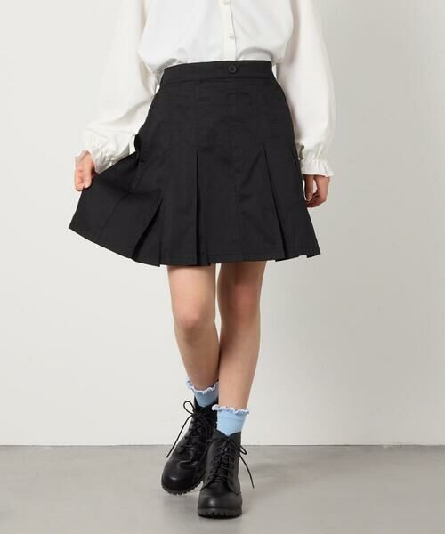 a.v.v / アー・ヴェ・ヴェ ミニ・ひざ丈スカート | [140-150]インパン付きタックプリーツスカート | 詳細23