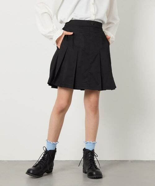 a.v.v / アー・ヴェ・ヴェ ミニ・ひざ丈スカート | [140-150]インパン付きタックプリーツスカート | 詳細25