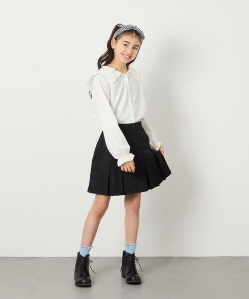 a.v.v / アー・ヴェ・ヴェ ミニ・ひざ丈スカート | [140-150]インパン付きタックプリーツスカート | 詳細29
