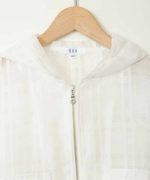 a.v.v / アー・ヴェ・ヴェ その他アウター | [140-150]シアーチェックブルゾン | 詳細3