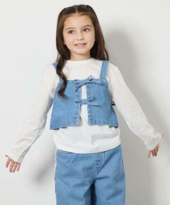 a.v.v / アー・ヴェ・ヴェ カットソー | [120-130]デニムビスチェセット