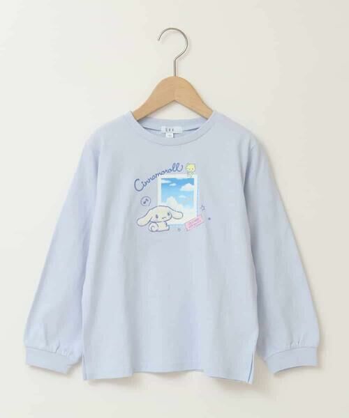 a.v.v / アー・ヴェ・ヴェ カットソー | [100-140]【シナモロール】シナモンプリントロンT | 詳細11