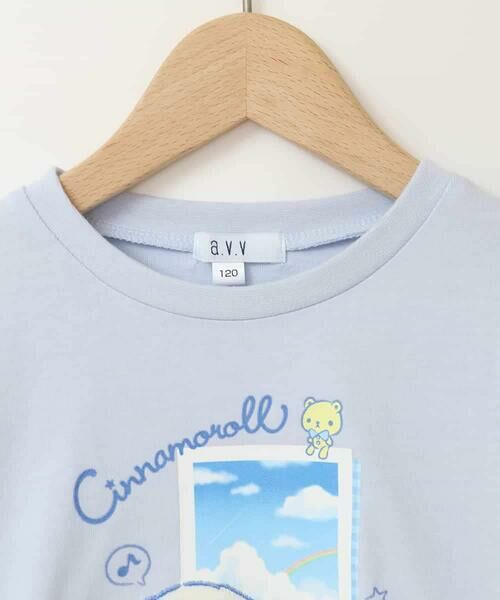 a.v.v / アー・ヴェ・ヴェ カットソー | [100-140]【シナモロール】シナモンプリントロンT | 詳細13