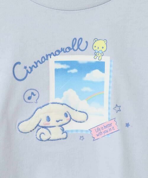 a.v.v / アー・ヴェ・ヴェ カットソー | [100-140]【シナモロール】シナモンプリントロンT | 詳細16