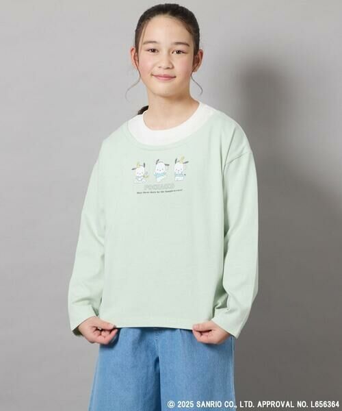 a.v.v / アー・ヴェ・ヴェ カットソー | [130]【ポチャッコ】レイヤード風ロンT | 詳細2