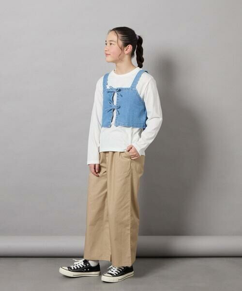 a.v.v / アー・ヴェ・ヴェ カットソー | [140-150]デニムビスチェセット | 詳細18
