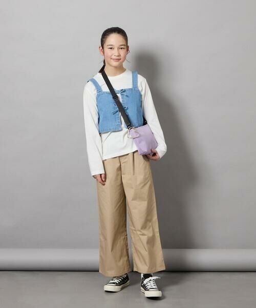 a.v.v / アー・ヴェ・ヴェ カットソー | [140-150]デニムビスチェセット | 詳細20