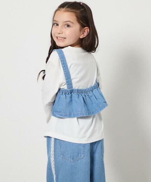 a.v.v / アー・ヴェ・ヴェ カットソー | [140-150]デニムビスチェセット | 詳細4