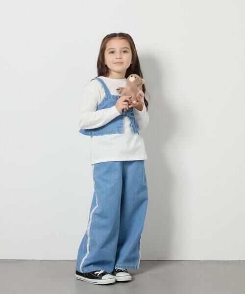 a.v.v / アー・ヴェ・ヴェ カットソー | [140-150]デニムビスチェセット | 詳細5