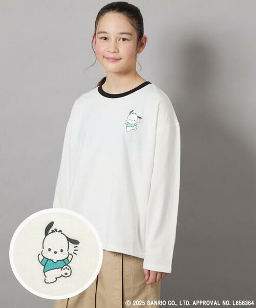 a.v.v / アー・ヴェ・ヴェ カットソー | [140-150]【ポチャッコ】リンガーT | 詳細1